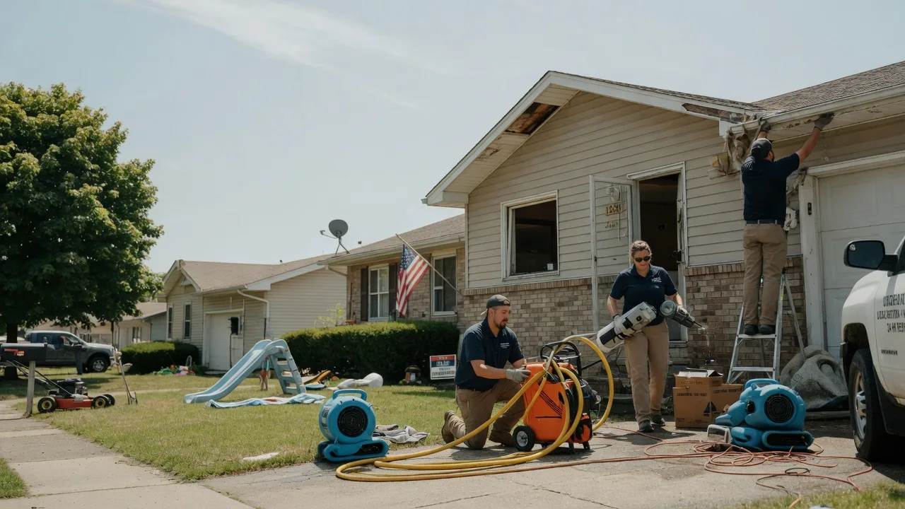 Water Damage Restoration in New Holland, IL near me